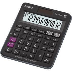 Számológép, asztali, 12 számjegy, CASIO "MJ-120D PLUS"   Számológép, asztali, 12 számjegy, CASIO "MJ-120D PLUS"