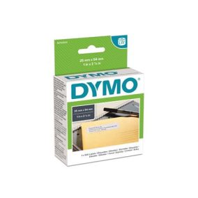 Etikett, LW nyomtatóhoz, 25x54 mm, 500 db etikett, DYMO Etikett, LW nyomtatóhoz, 25x54 mm, 500 db etikett, DYMO
