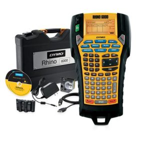 Elektromos feliratozógép, DYMO "Rhino 6000" készlet táskában   Elektromos feliratozógép, DYMO "Rhino 6000" készlet táskában