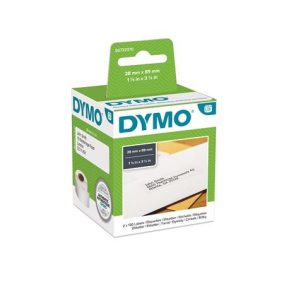 Etikett, LW nyomtatóhoz, 28x89 mm, 130 db etikett, DYMO Etikett, LW nyomtatóhoz, 28x89 mm, 130 db etikett, DYMO