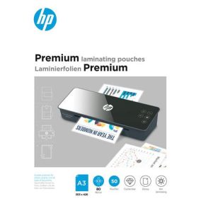 Meleglamináló fólia, 80 mikron, A3, fényes, 50 db, HP "Premium"   Meleglamináló fólia, 80 mikron, A3, fényes, 50 db, HP "Premium"