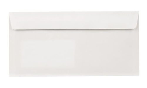 Boríték, LA4, szilikonos, bal ablakos, VICTORIA PAPER