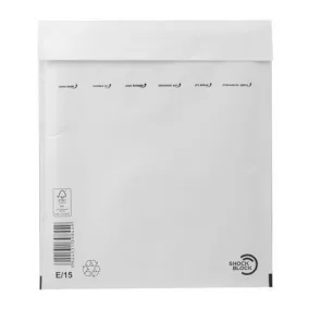   Légpárnás tasak, 240x275 mm külméret, 220x265 mm belméret, VICTORIA PAPER, "W5", fehér