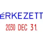 Dátumbélyegző, COLOP "S 160/L", Érkezett