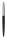 Golyóstoll, 0,7 mm, ezüst színű klip, bond street fekete tolltest, PARKER, "Royal Jotter", kék
