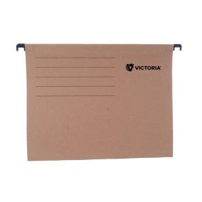 Függőmappa, karton, A4, VICTORIA OFFICE, natúr Függőmappa, karton, A4, VICTORIA OFFICE, natúr
