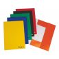 Gumis mappa, karton, A4, VICTORIA OFFICE, sárga