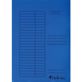 Gyorsfűző, karton, A4, VICTORIA OFFICE, kék Gyorsfűző, karton, A4, VICTORIA OFFICE, kék