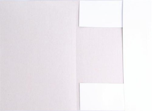 Pólyás dosszié, karton, A4, VICTORIA OFFICE, fehér