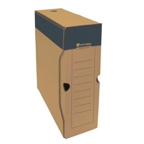 Archiválódoboz, A4, 100 mm, karton, VICTORIA OFFICE, natúr   Archiválódoboz, A4, 100 mm, karton, VICTORIA OFFICE, natúr
