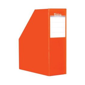 Iratpapucs, karton, 90 mm, VICTORIA OFFICE, narancs Iratpapucs, karton, 90 mm, VICTORIA OFFICE, narancs