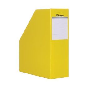 Iratpapucs, karton, 90 mm, VICTORIA OFFICE, sárga Iratpapucs, karton, 90 mm, VICTORIA OFFICE, sárga