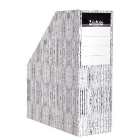 Iratpapucs, karton, 90 mm, VICTORIA OFFICE, "Textil"   Iratpapucs, karton, 90 mm, VICTORIA OFFICE, "Textil"