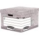 Archiválókonténer, karton, nagy, "BANKERS BOX® SYSTEM by FELLOWES®"