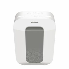 Iratmegsemmisítő, konfetti, 9 lap, FELLOWES "Powershred® LX50" fehér   Iratmegsemmisítő, konfetti, 9 lap, FELLOWES "Powershred® LX50" fehér