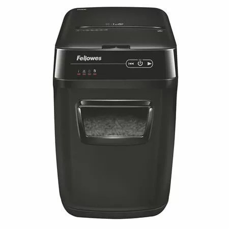 Iratmegsemmisítő, konfetti, 180 lap, FELLOWES "AutoMax™ 200C"