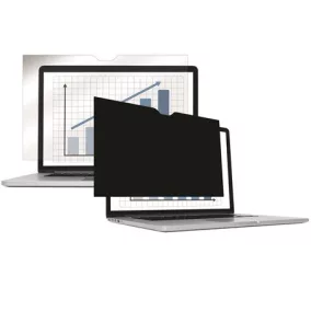   Monitorszűrő, betekintésvédelemmel, 476x268 mm, 21,5", 16:9 FELLOWES "PrivaScreen™", fekete