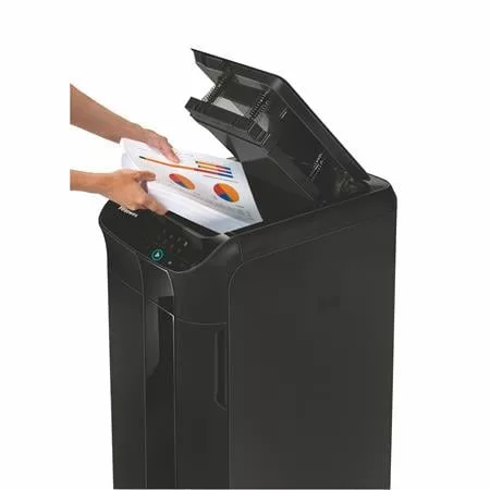 Iratmegsemmisítő, konfetti, 315 lap, FELLOWES "AutoMax™ 350C"
