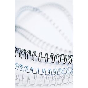 Spirál, fém, 3:1, 14 mm, 101-120 lap, FELLOWES, fekete Spirál, fém, 3:1, 14 mm, 101-120 lap, FELLOWES, fekete