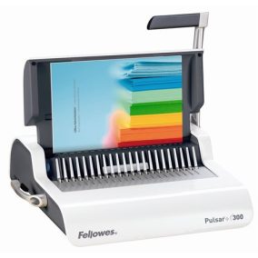 Spirálozógép, műanyag spirálkötéshez, manuális, 300 lap, FELLOWES "Pulsar+"   Spirálozógép, műanyag spirálkötéshez, manuális, 300 lap, FELLOWES "Pulsar+"