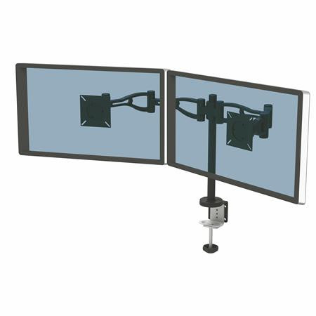 Monitortartó kar, kettő monitorhoz, FELLOWES "Vista™"