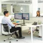   Monitortartó kar, FELLOWES, "Seasa™ Dual Horizontal", fekete