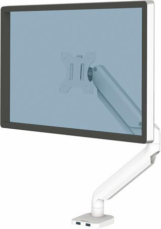 Monitortartó kar, egy monitorhoz, FELLOWES "Platinum Series™ Single", fehér