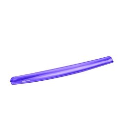Csuklótámasz billentyűzethez, géltöltésű, FELLOWES "Crystal™ Gel", lila   Csuklótámasz billentyűzethez, géltöltésű, FELLOWES "Crystal™ Gel", lila
