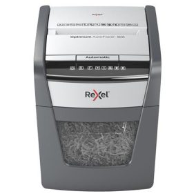 Iratmegsemmisítő, konfetti, 50 lap, REXEL, "Optimum AutoFeed+ 50X"   Iratmegsemmisítő, konfetti, 50 lap, REXEL, "Optimum AutoFeed+ 50X"