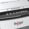 Iratmegsemmisítő, konfetti, 50 lap, REXEL, "Optimum AutoFeed+ 50X"