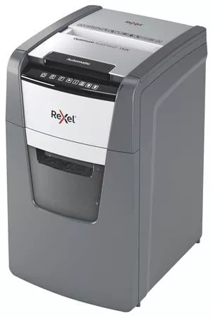 Iratmegsemmisítő, konfetti, 130 lap, REXEL, "Optimum AutoFeed+ 130X"