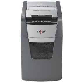 Iratmegsemmisítő, konfetti, 150 lap, REXEL, "Optimum AutoFeed+ 150X"   Iratmegsemmisítő, konfetti, 150 lap, REXEL, "Optimum AutoFeed+ 150X"