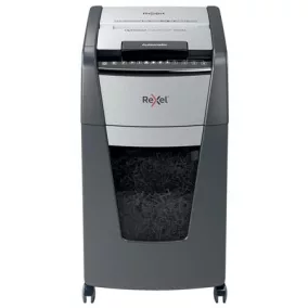   Iratmegsemmisítő, mikrokonfetti, 300 lap, REXEL, "Optimum AutoFeed+ 300M"