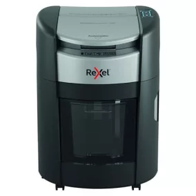   Iratmegsemmisítő, konfetti, 150 lap, REXEL "ShredMax AutoFeed+ 150X P4"