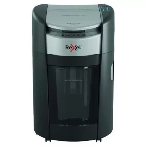   Iratmegsemmisítő, konfetti, 200 lap, REXEL "ShredMax AutoFeed+ 200X P4"