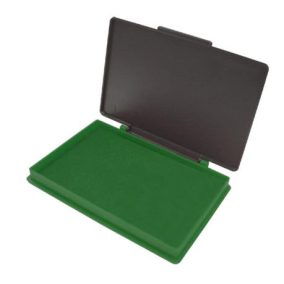 Bélyegzőpárna, 110x70 mm, KORES "Stampo", zöld Bélyegzőpárna, 110x70 mm, KORES "Stampo", zöld
