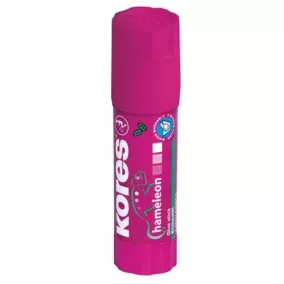   Ragasztóstift, 15 g, elszíntelenedő, KORES "Chameleon", lila