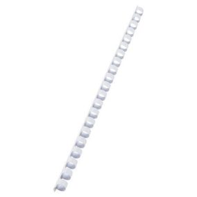 Spirál, műanyag, 10 mm, 41-55 lap, VICTORIA OFFICE, fehér Spirál, műanyag, 10 mm, 41-55 lap, VICTORIA OFFICE, fehér