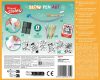 Fújós filctoll készlet, MAPED CREATIV, "Blow pen Art", csíkozás