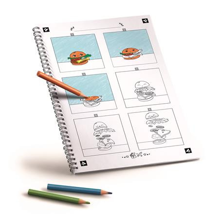 Animációkészítő készlet applikációval, Pop, MAPED CREATIV "Animaker Flash"