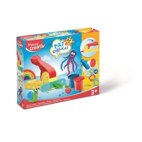   Gyurma és formázó készlet, 16 darabos, MAPED CREATIV "Pat Dough"