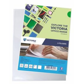 Genotherm, "L", A4, 150 mikron, víztiszta, VICTORIA OFFICE   Genotherm, "L", A4, 150 mikron, víztiszta, VICTORIA OFFICE