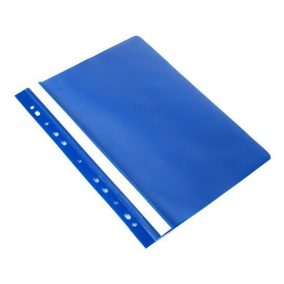   Gyorsfűző, lefűzhető, PP, A4, VICTORIA OFFICE, sötétkék