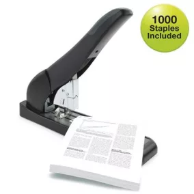   Tűzőgép, nagyteljesítményű, 923/10-24, 210 lap, RAPESCO "ECO HD-210", fekete