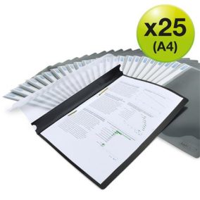 Gyorsfűző, PP, A4, RAPESCO "Eco", fekete Gyorsfűző, PP, A4, RAPESCO "Eco", fekete