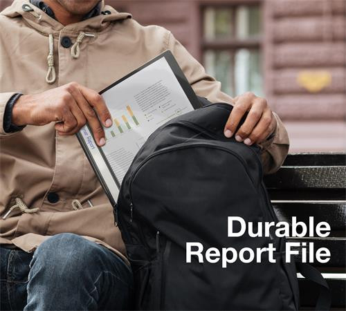 Gyorsfűző, PP, A4, RAPESCO "Eco", fekete