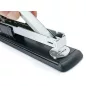   Tűzőgép, 24/6, 26/6, 20 lap, RAPESCO "Eco GRS Recycled Half-Strip", fekete