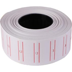 Árazószalag, 21x12 mm, "Motex", csíkos