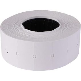 Árazószalag, 21x12 mm, "Motex", fehér