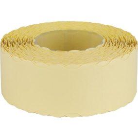 Árazószalag, 22x12 mm, citrom